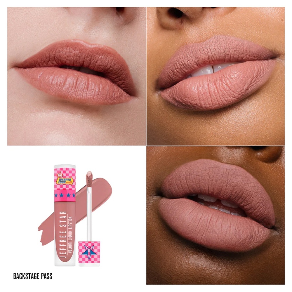 Jeffree Star Backstage Pass Velour Liquid Lipstick Vans Warped Tour Collab NEW